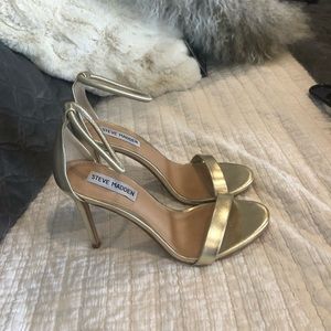 Brand New Gold Heels